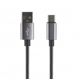 Câble USB-C métallique