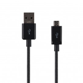 Câble micro USB noir pour Samsung