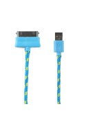 Cable USB tressé pour iPhone iPad et iPod