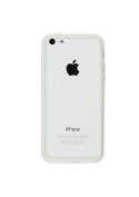 Bumper - Contour TPU Blanc et transparent iPhone 5C