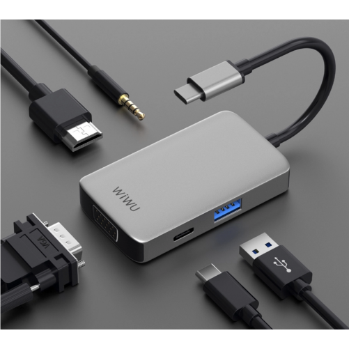 Hub USB-C MacBook Pro / Air (5 en 1)
