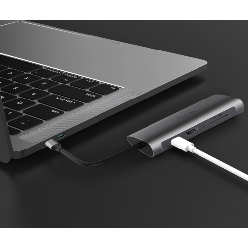 Hub USB-C MacBook / MacBook Pro / Air (Alpha 8 en 1)