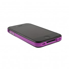 Bumper - Contour TPU Rose & Noir IPhone 4 & 4S