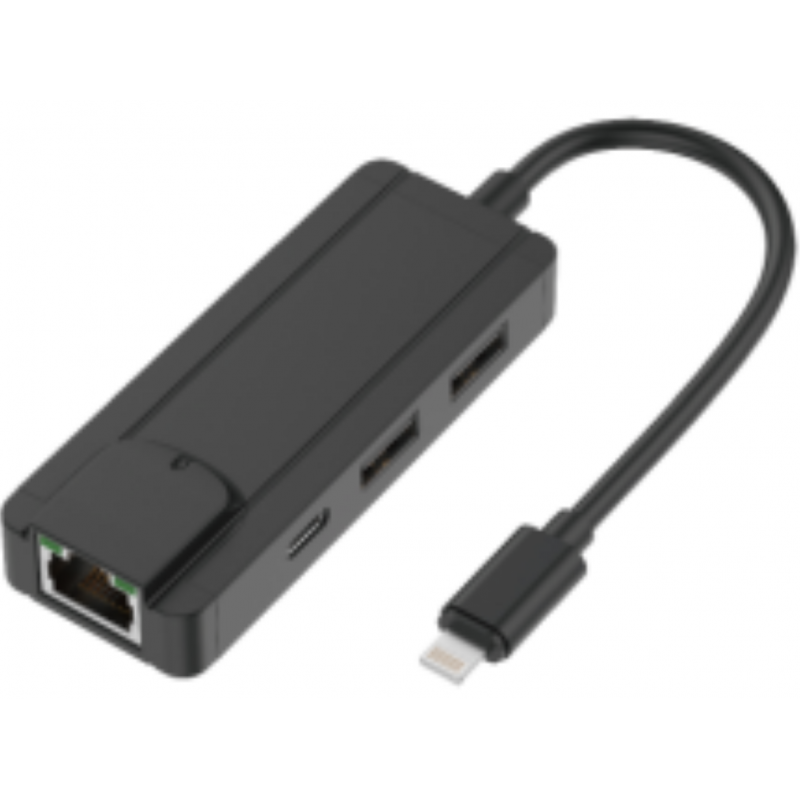 Adaptateur lightning Ethernet + 2 USB