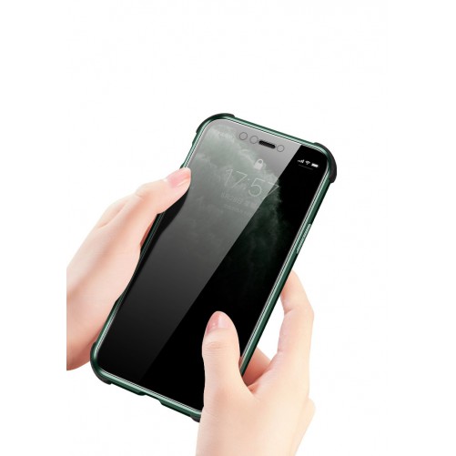 Coque protection 360° iPhone 11 [Fermeture magnétique + Verre trempé]