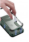 Coque protection 360° Anti-espion iPhone 6Plus/6SPlus [Fermeture magnétique + verre trempé Confidentiel Privacy]