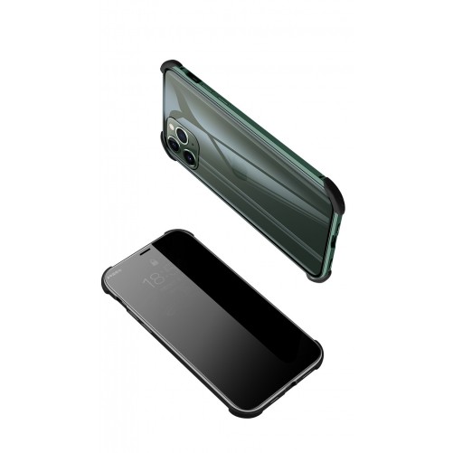 Coque protection 360° Anti-espion iPhone 6Plus/6SPlus [Fermeture magnétique + verre trempé Confidentiel Privacy]