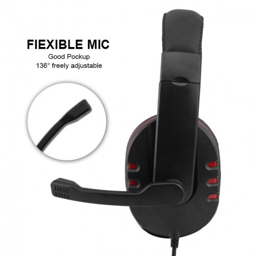 Casque filaire avec micro compatible PS4/Xbox One/PC