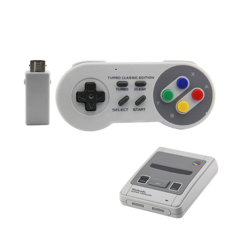 Manette sans fil compatible SNES Classic/PC