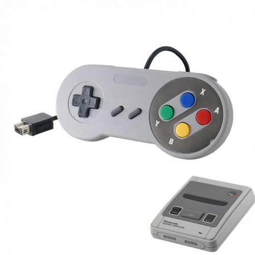 Manette compatible Mini SNES Classic