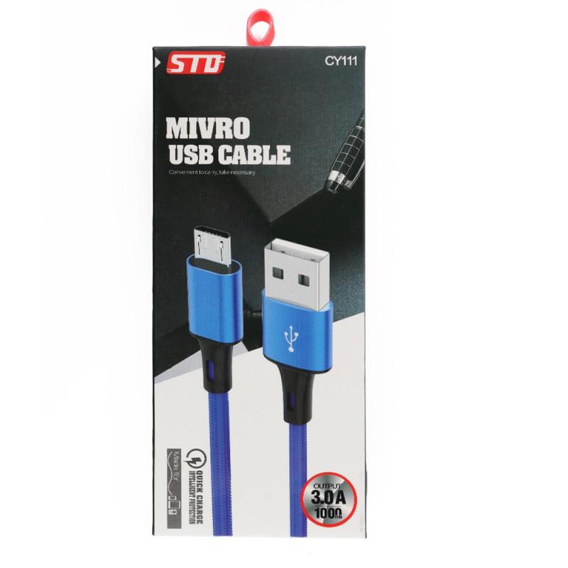 SOSav - Câble micro USB tressé 1 mètre