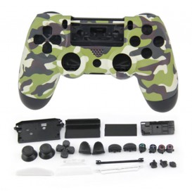 Coques DualShock 4  look camouflage + boutons