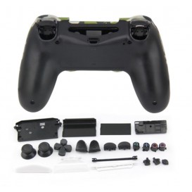 Coques DualShock 4  look camouflage + boutons