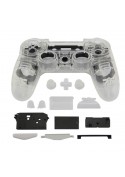 Coque DualShock 4 Transparente + boutons