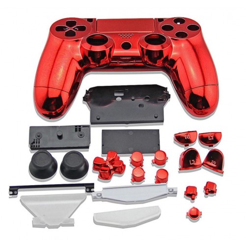 Coque DualShock 4 Chrome + boutons