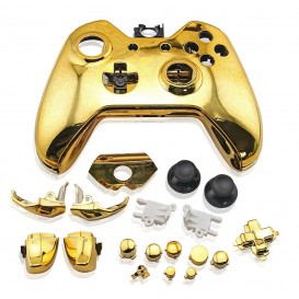 Coque manette Xbox One Chrome + boutons