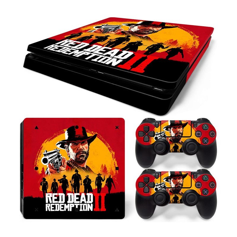 Skin PS4 Slim Red Dead Redemption (Stickers)