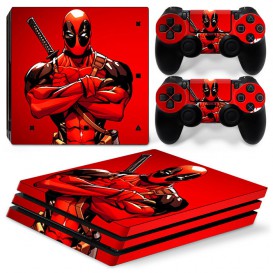 Skin PS4 Pro Deadpool (Stickers)