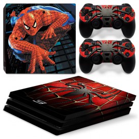 Skin PS4 Pro Spiderman (Stickers)