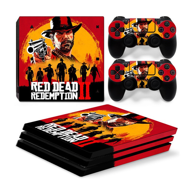 Skin PS4 Pro Red Dead Redemption (Stickers)
