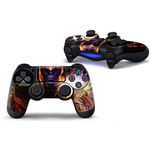 Skin Dualshock 4 Thanos (stickers)