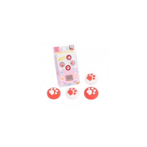 Lot de 4 Chapeaux Joystick Animal Crossing Patte de chat pour Nintendo Switch/PS4/PS3/Xbox 360/Xbox One