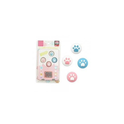 Lot de 4 Chapeaux Joystick Animal Crossing Patte de chat pour Nintendo Switch/PS4/PS3/Xbox 360/Xbox One