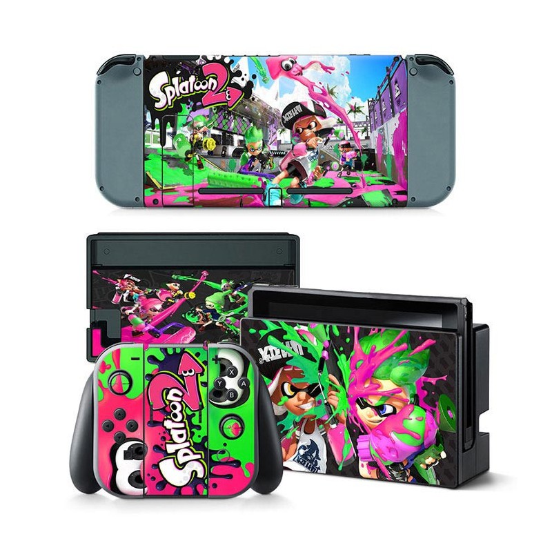Skin Nintendo Switch Splatoon 2 (Stickers)