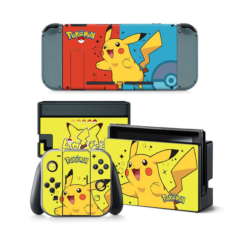 Skin Nintendo Switch Pikachu (Stickers)