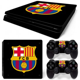 Skin PS4 Slim FC Barcelone (Stickers)