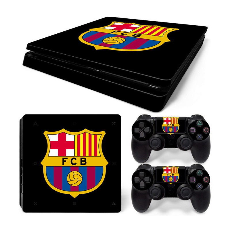 Skin PS4 Slim FC Barcelone (Stickers)