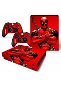 Skin Xbox One X Deadpool (Stickers)