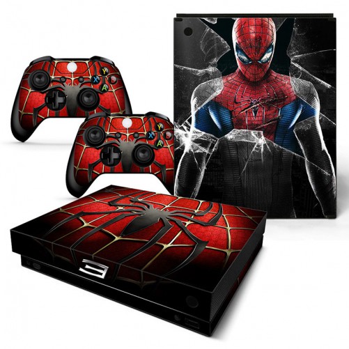 Autocollant Xbox Series X/S - Stickers Xbox Spidey