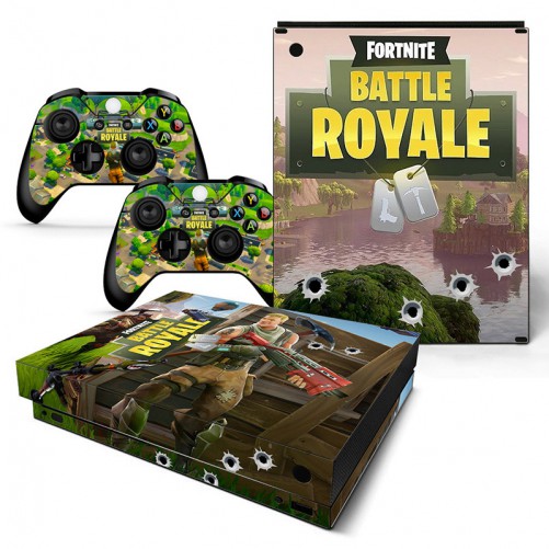 Skin Xbox One X Fortnite Battle Royale (Stickers)
