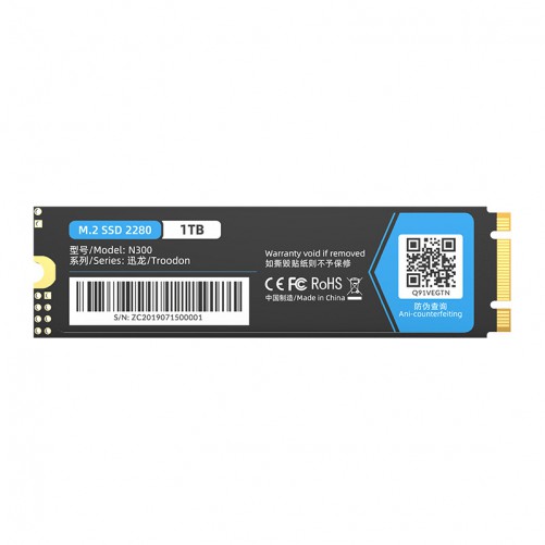 SSD M.2 2280 (128Go / 256Go / 512Go / 1To)