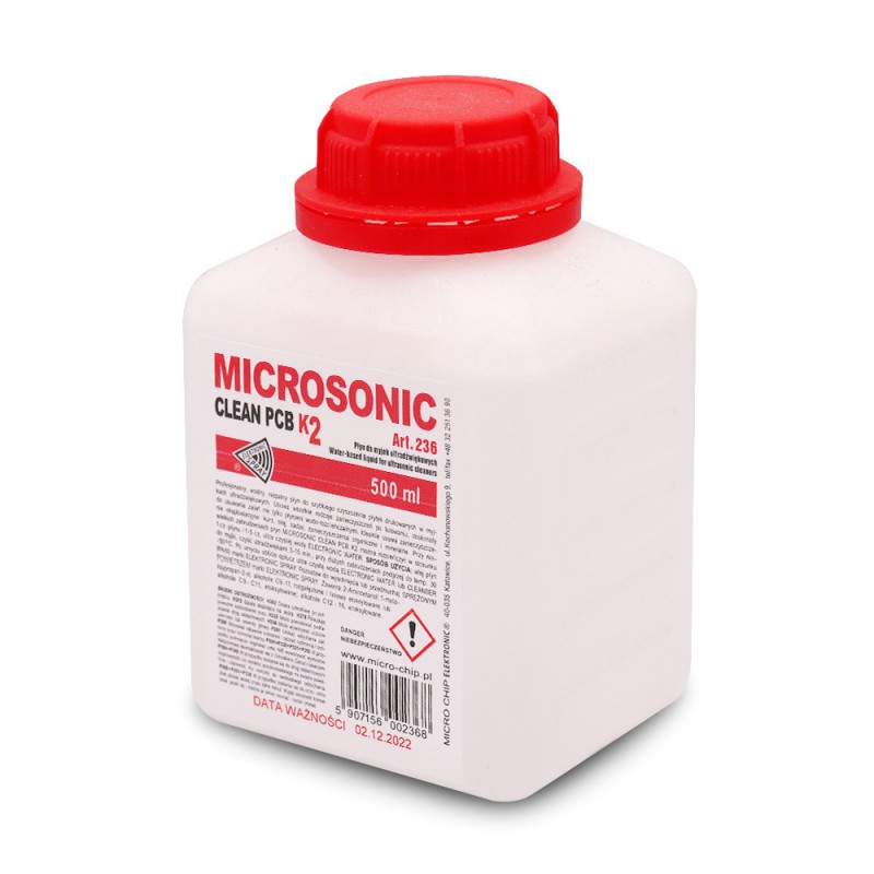 Liquide pour nettoyeur ultrasons - Microsonic Clean PCB - 500ml