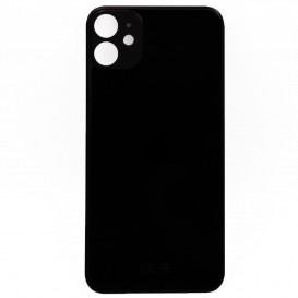 Vitre Arriére Iphone 11 - Noir / Blanc / Rouge / Jaune / Vert / Mauve