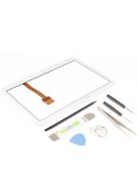 Kit de réparation Vitre Tactile Blanche - Galaxy Tab 3 10"