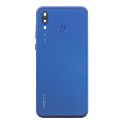 Coque arrière avec lecteur d'empreintes digitales - Huawei Honor Play Bleu