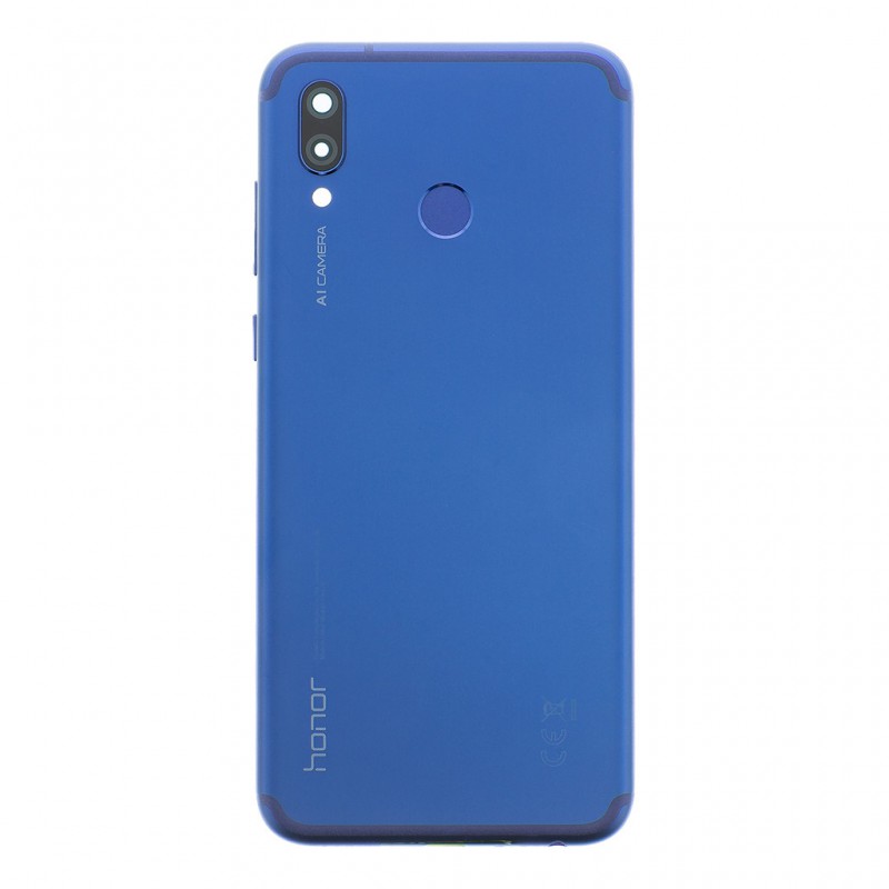 Coque arrière avec lecteur d'empreintes digitales - Huawei Honor Play Bleu