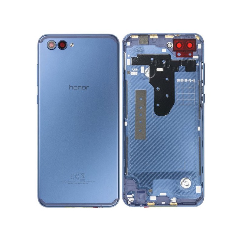 Coque arrière avec lecteur d'empreintes digitales - Huawei Honor View 10 Bleu