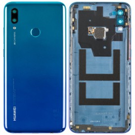 Coque arrière avec lecteur d'empreintes digitales - Huawei P smart 2019 Bleu