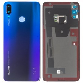 Vitre arrière avec lecteur d'empreintes digitales - Huawei P Smart plus Violet