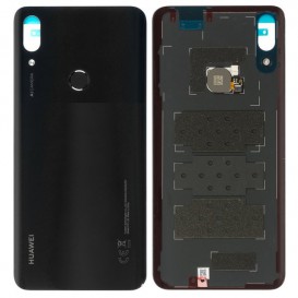 Vitre arrière avec lecteur d'empreintes digitales - Huawei P smart Z Noir
