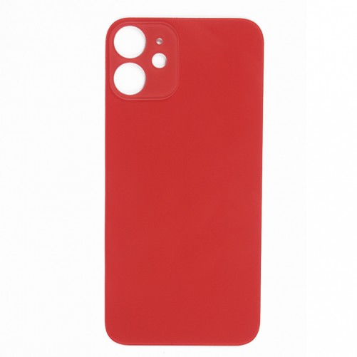 Vitre arrière iPhone 12 Mini Rouge