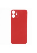 Vitre arrière iPhone 12 Mini Rouge
