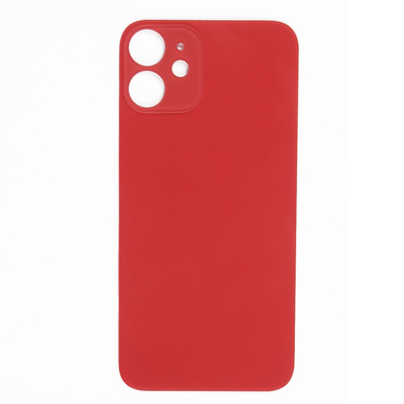 Vitre arrière iPhone 12 Mini Rouge