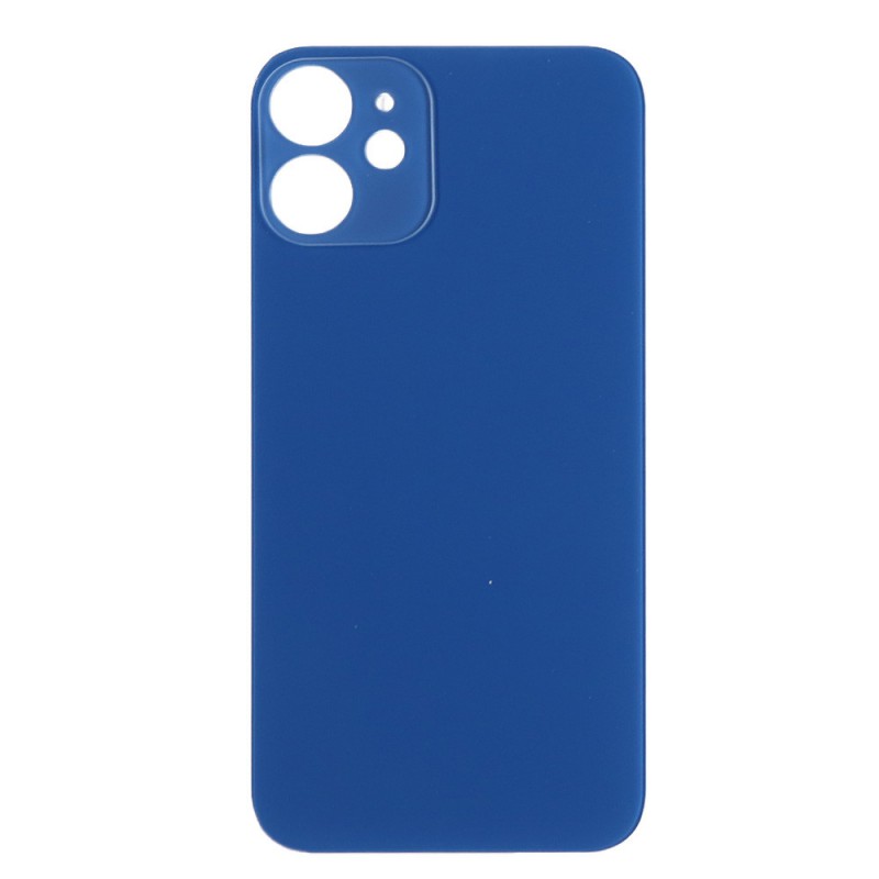 Vitre arrière iPhone 12 Mini Bleu