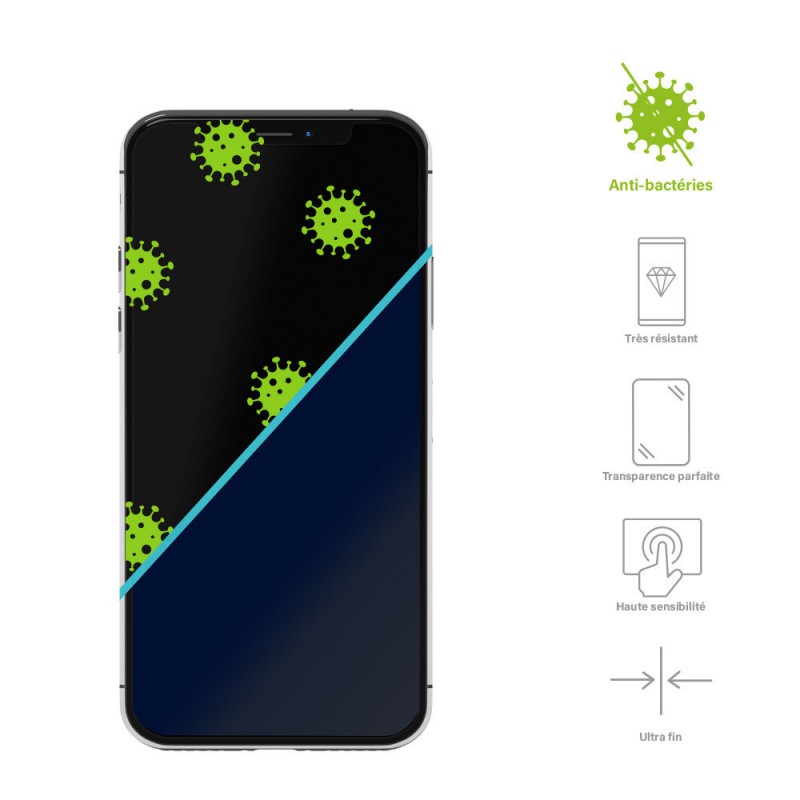 Film hydrogel Anti-BACTERIE - iPhone 13 & 13 Pro