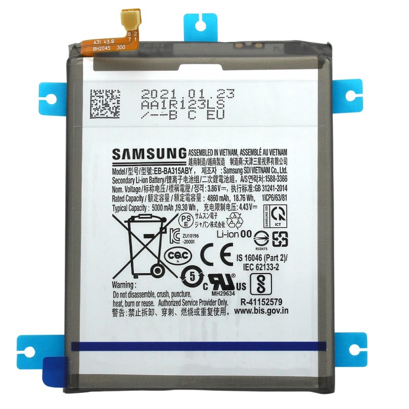 Batterie (Officielle) - Galaxy A31 et A32 (4G) - Photo 1